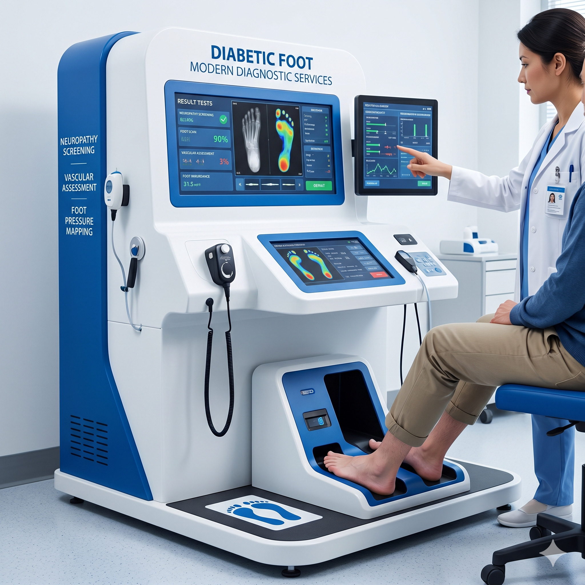 Diabetic neuropathy screening