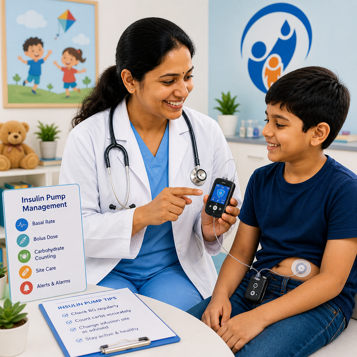 Insulin pump management