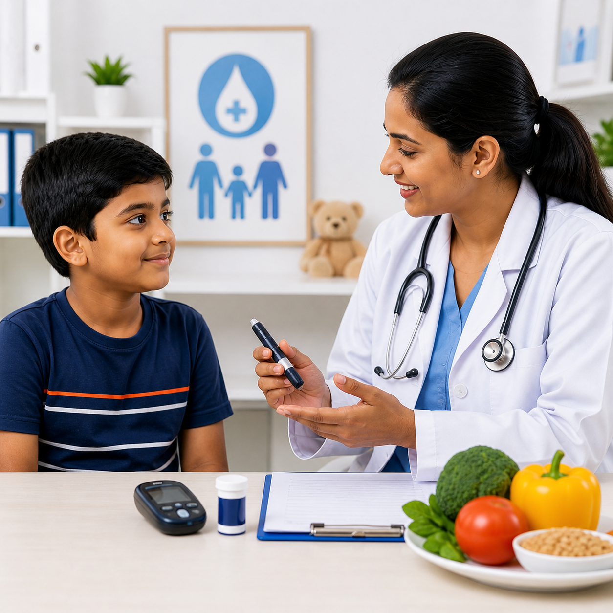 Pediatric diabetes management